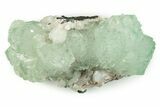Gemmy Apophyllite Crystals with Stilbite - India #243889-3